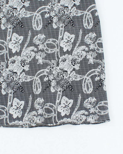 Vintage 90s Chapter One Pattern Skirt - S