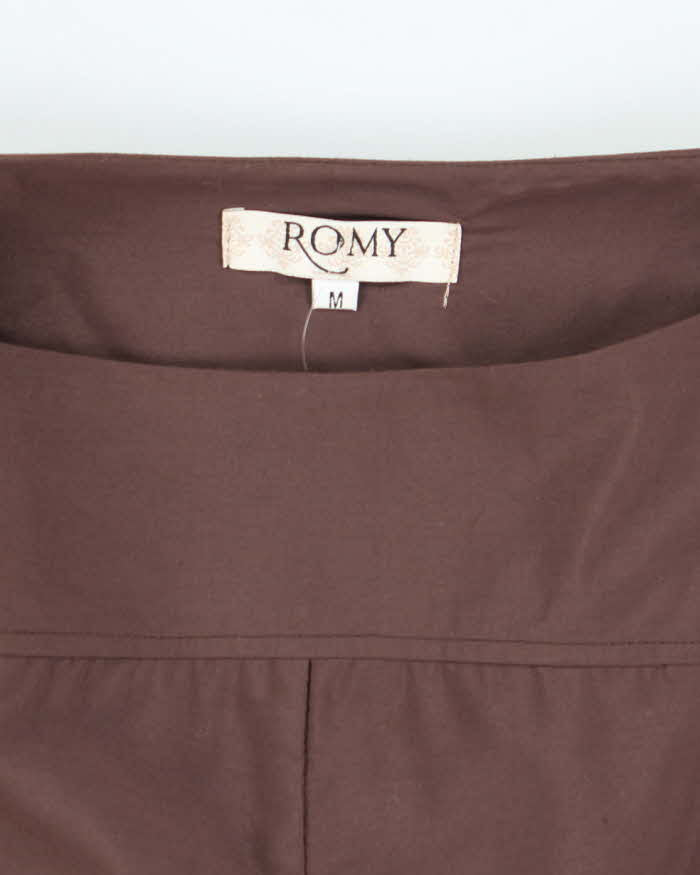 Vintage Y2k 00s Romy Beaded Embroidered Skirt - S