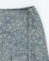 Vintage 90s BCBG Faux Wrap Floral Skirt - S