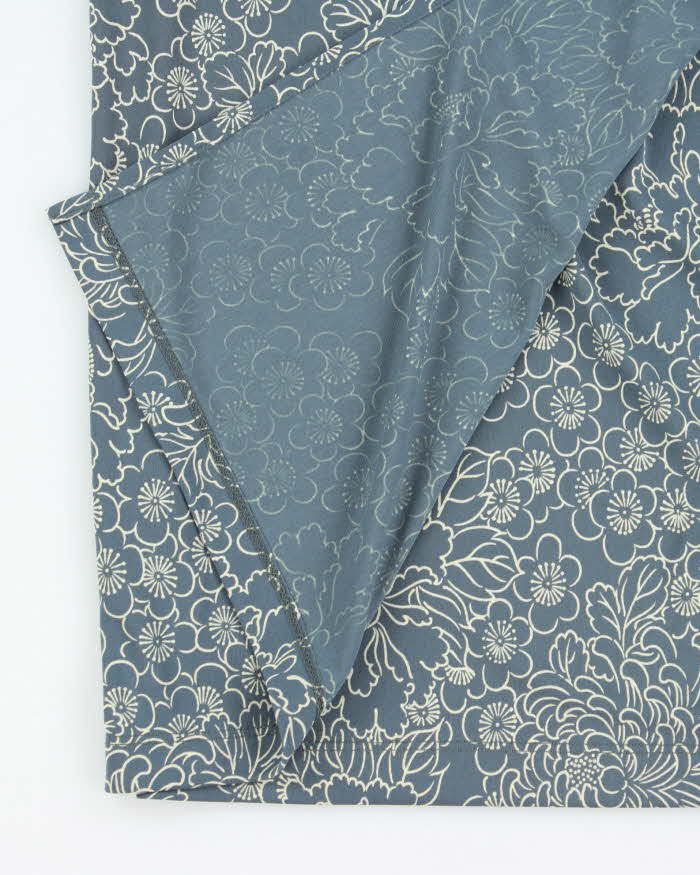 Vintage 90s BCBG Faux Wrap Floral Skirt - S