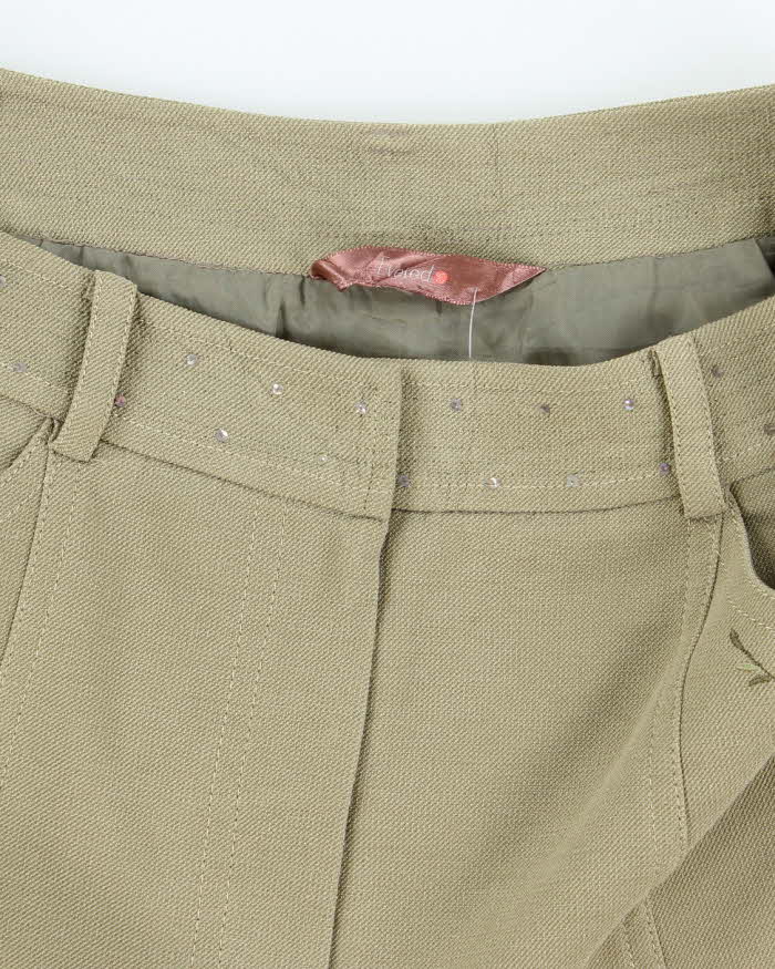 Vintage Y2k 00s Evered Embroidered Sequin Skirt - XS