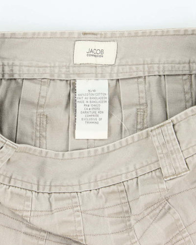 Vintage Y2k 00s Jacob Pleated Cargo Skirt - S