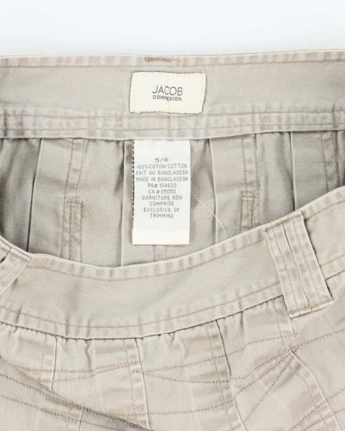 Vintage Y2k 00s Jacob Pleated Cargo Skirt - S
