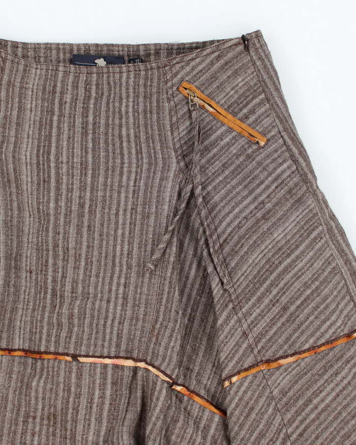 Vintage Y2k 00s Kapalua Wool Blend Skirt - S
