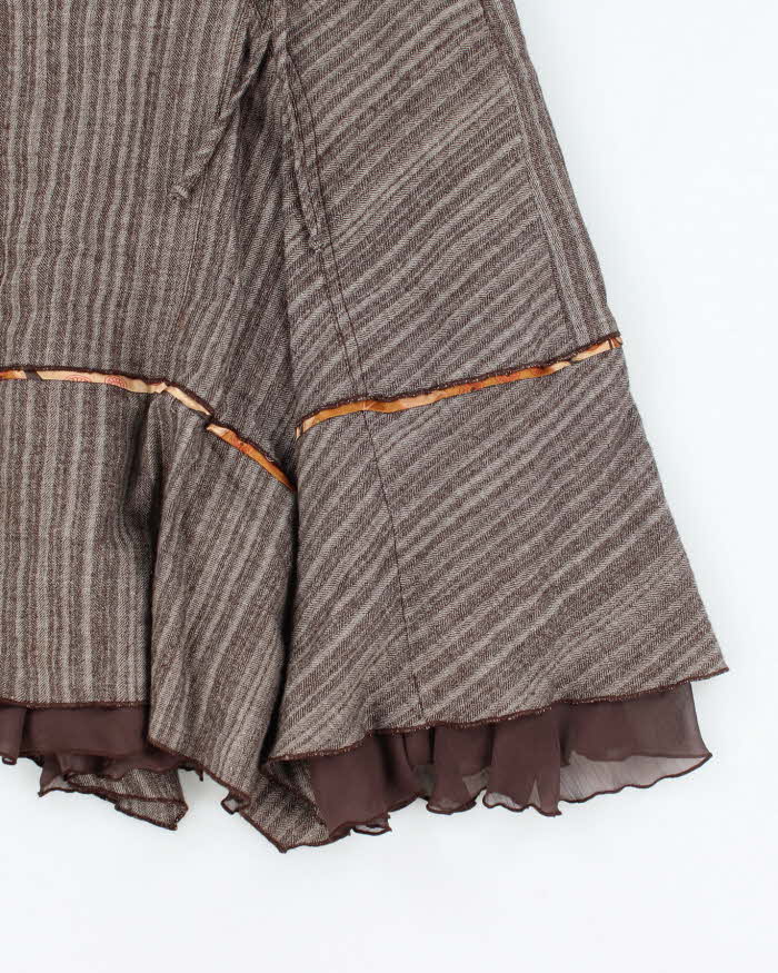Vintage Y2k 00s Kapalua Wool Blend Skirt - S