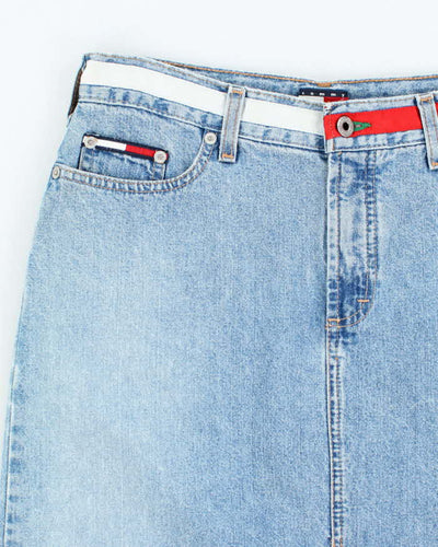 Vintage 90s Tommy Hilfiger Denim Skirt - S