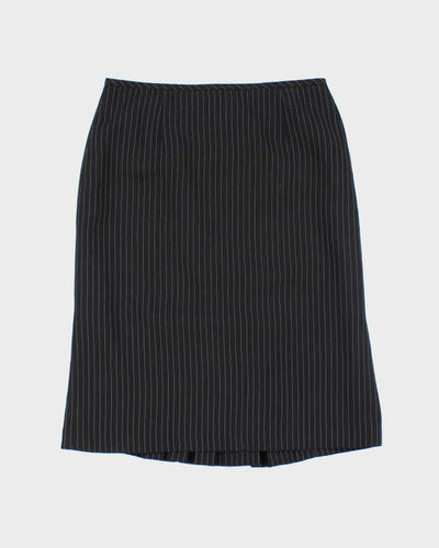 Vintage 00s Tahari Pin Stripe Skirt - XS