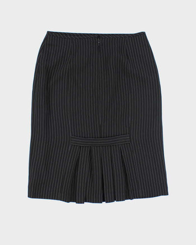 Vintage 00s Tahari Pin Stripe Skirt - XS