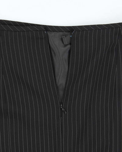 Vintage 00s Tahari Pin Stripe Skirt - XS