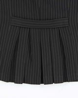 Vintage 00s Tahari Pin Stripe Skirt - XS