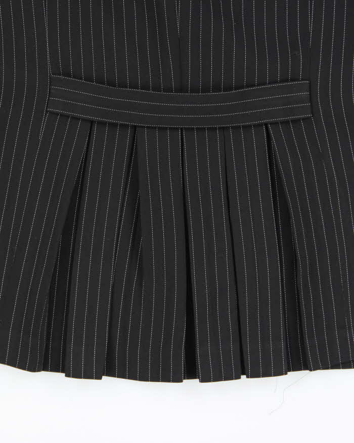 Vintage 00s Tahari Pin Stripe Skirt - XS