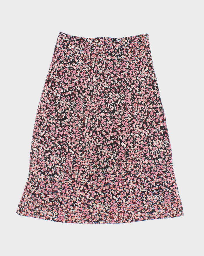Vintage 90s No Appt Necessary Floral Skirt - S