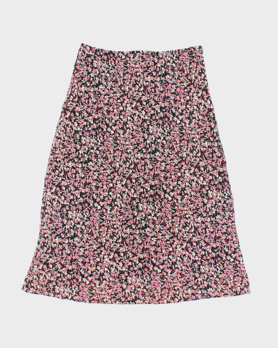 Vintage 90s No Appt Necessary Floral Skirt - S