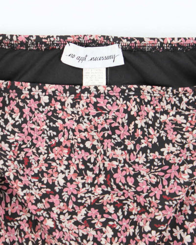 Vintage 90s No Appt Necessary Floral Skirt - S