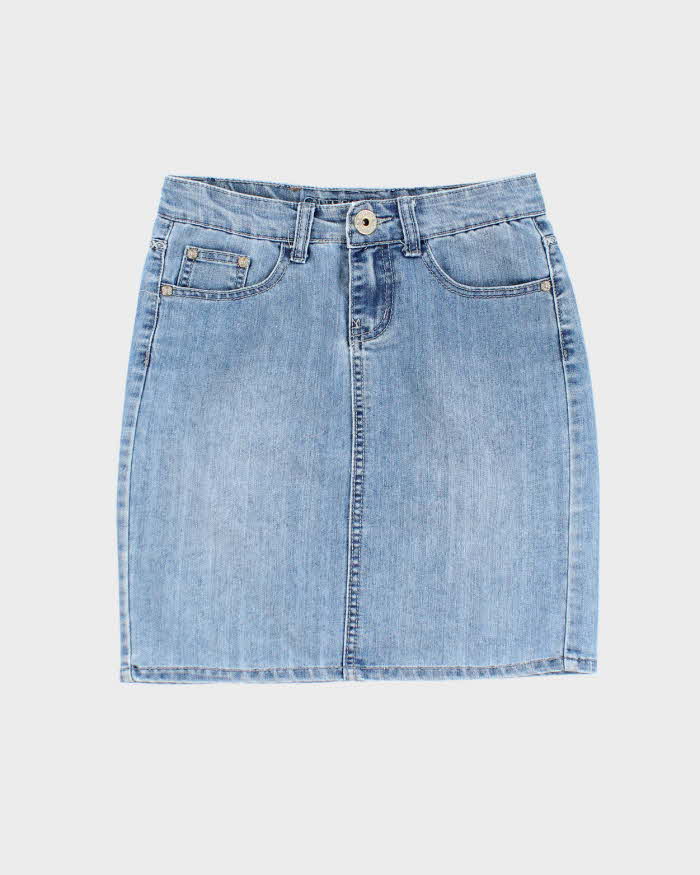 Vintage Y2k 00s Guess Denim Skirt - XS