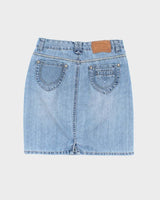 Vintage Y2k 00s Guess Denim Skirt - XS