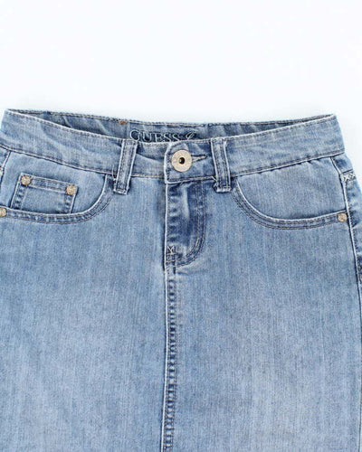 Vintage Y2k 00s Guess Denim Skirt - XS