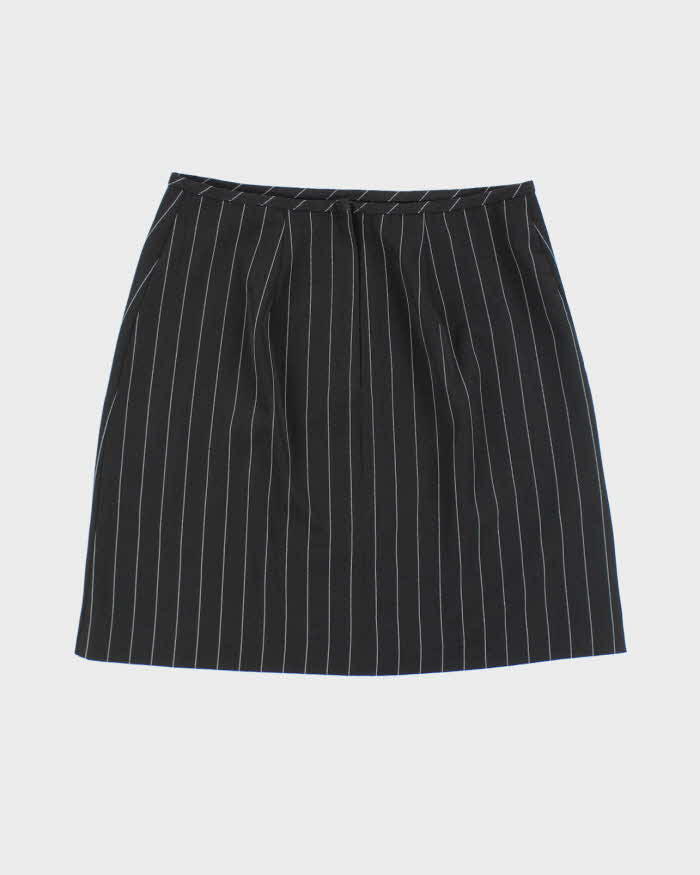 Vintage Y2k 00s My Michelle Pin Stripe Skirt - XS