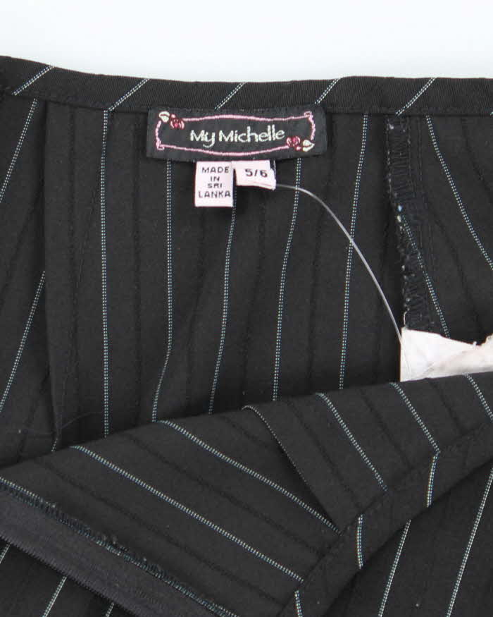 Vintage Y2k 00s My Michelle Pin Stripe Skirt - XS