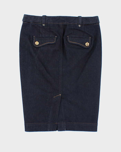 Vintage Y2k 00s Armani Exchange Denim Skirt - XS