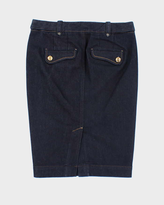 Vintage Y2k 00s Armani Exchange Denim Skirt - XS