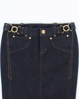 Vintage Y2k 00s Armani Exchange Denim Skirt - XS