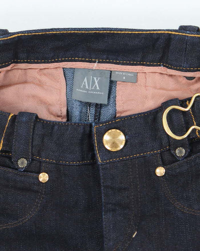 Vintage Y2k 00s Armani Exchange Denim Skirt - XS