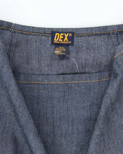 Vintage Y2k 00s Dex Lightweight Denim Maxi Skirt - S