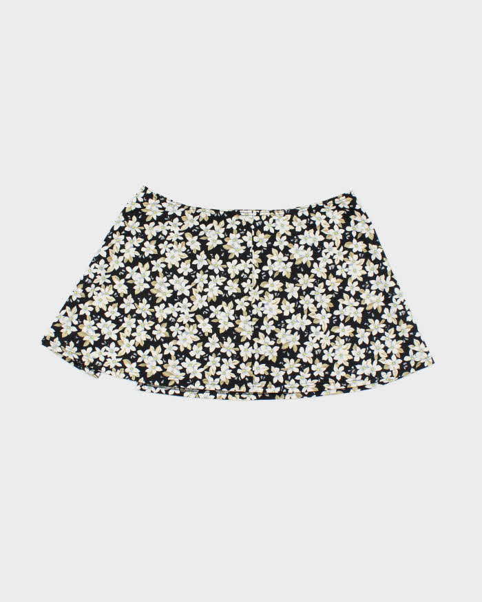 Vintage 90s Kiwi Collection Floral Skirt - S