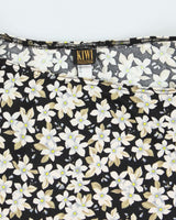 Vintage 90s Kiwi Collection Floral Skirt - S