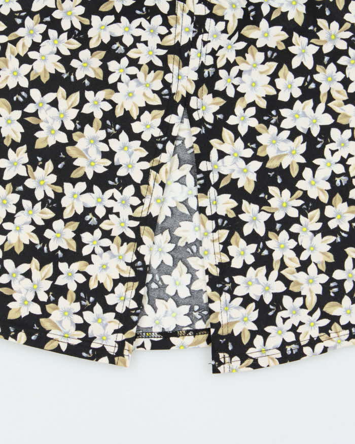 Vintage 90s Kiwi Collection Floral Skirt - S