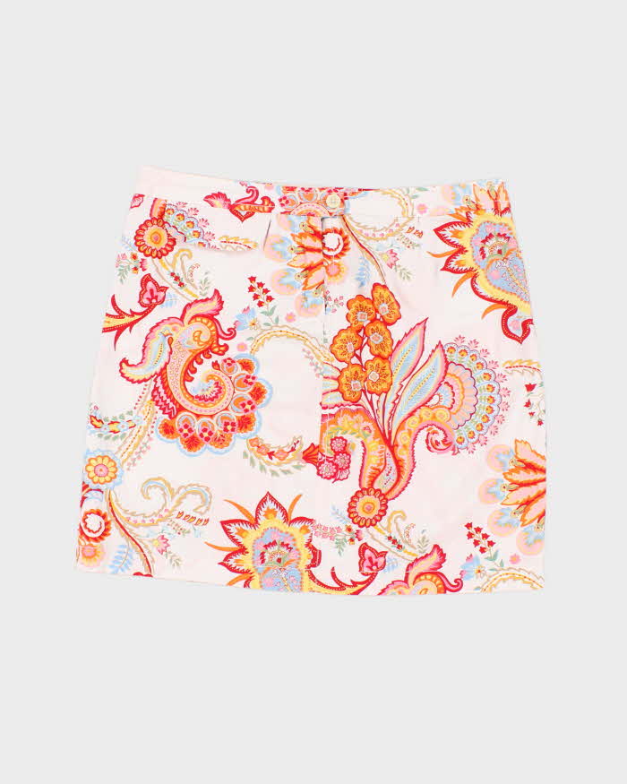 Vintage Y2k 00s Tommy Hilfiger Pattern Skirt - S