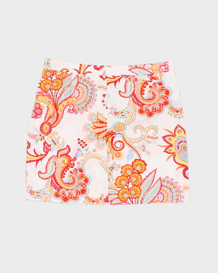 Vintage Y2k 00s Tommy Hilfiger Pattern Skirt - S