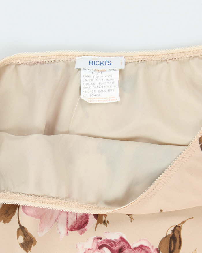 Vintage 90s Ricki's Floral Skirt - M
