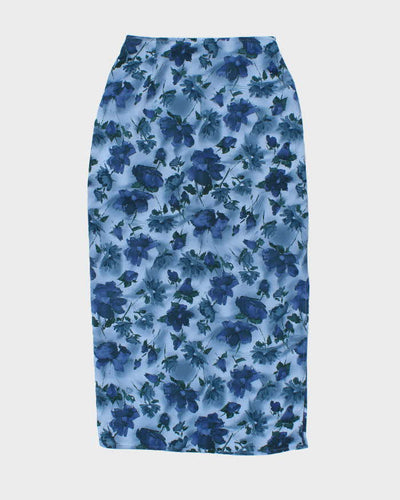 Vintage 90s Pariscope Floral Skirt - XS