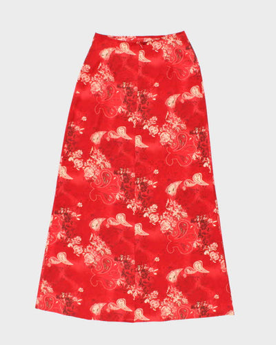 Vintage 90s MM Style Paisley Pattern Skirt - XS