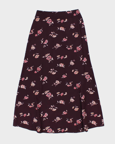 Vintage 90s Jessica Floral Maxi Skirt - XS