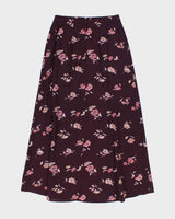 Vintage 90s Jessica Floral Maxi Skirt - XS