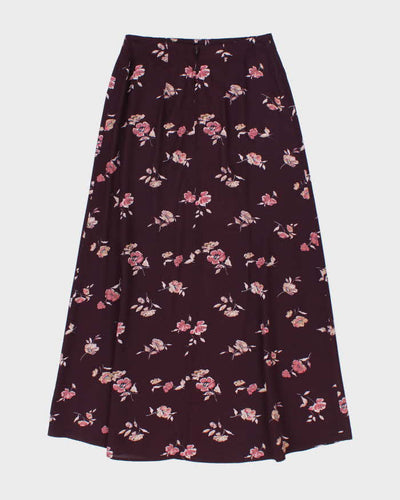 Vintage 90s Jessica Floral Maxi Skirt - XS
