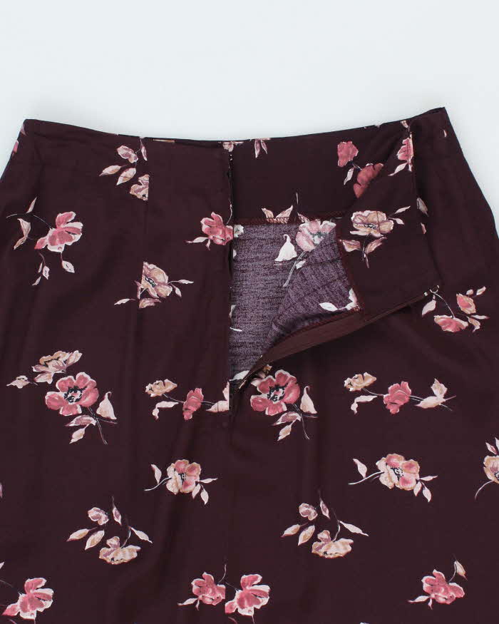 Vintage 90s Jessica Floral Maxi Skirt - XS