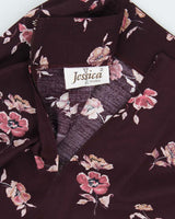 Vintage 90s Jessica Floral Maxi Skirt - XS