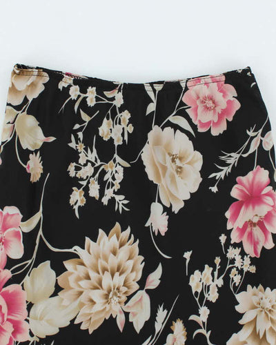 Vintage 90s Monte Floral Skirt - M