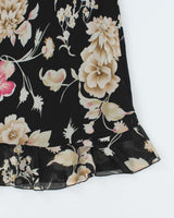 Vintage 90s Monte Floral Skirt - M