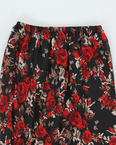 Vintage 90s Top Choice Floral Skirt - O/S