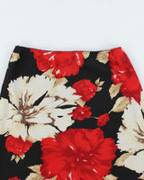 Vintage 90s Cleo Floral Skirt - M