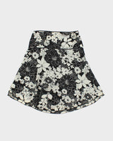 Vintage 00s Lapis Floral Skirt - S