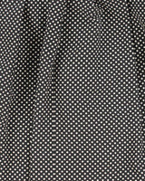 Vintage Polka Dot Pleated Skirt - M