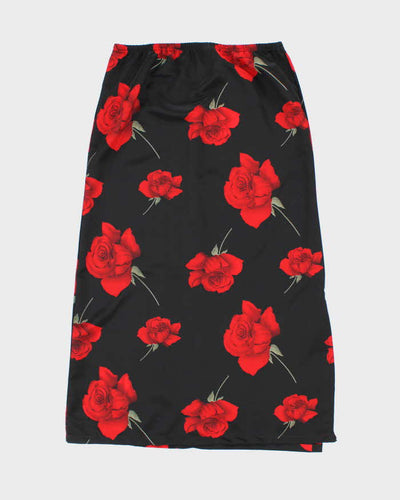 Vintage 90s California Krush Floral Skirt - S