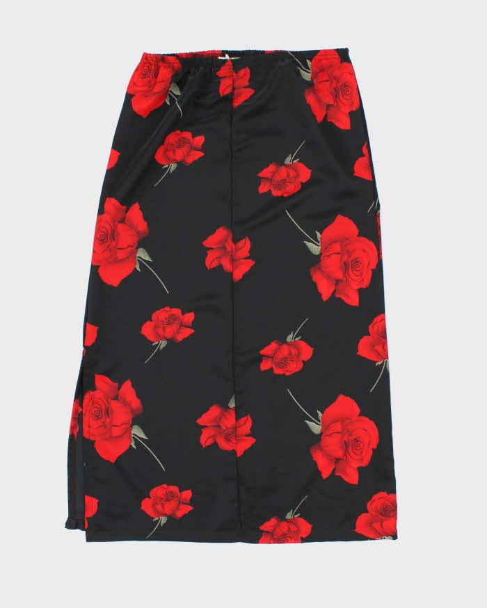 Vintage 90s California Krush Floral Skirt - S