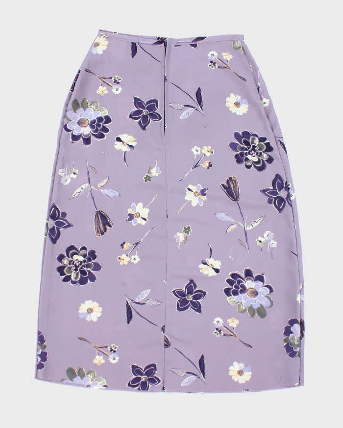 Vintage 90s Evidence Floral Skirt - XS
